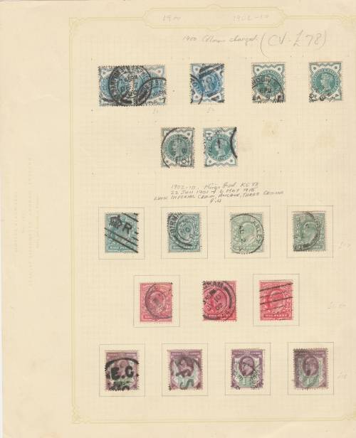 LOT MOUNTED 1900 COLOUR CHANGE