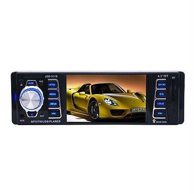 Car Radio USB SD MP3 WMA Player with Car Radio Receiver 4X60W SM