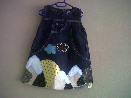 Girls Denim Dress