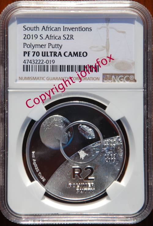 *** TOP GRADE!! *** 2019 SR2 POLYMER PUTTY PF70UC - ONLY 17 EXIST!! ***