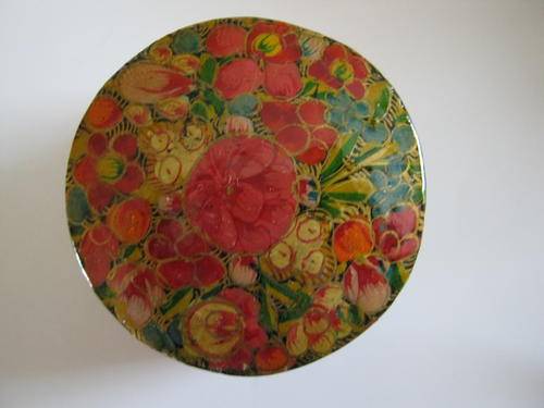 PAPER MACHE RING BOX