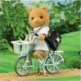 Sylvanian Families Doctor With Bike