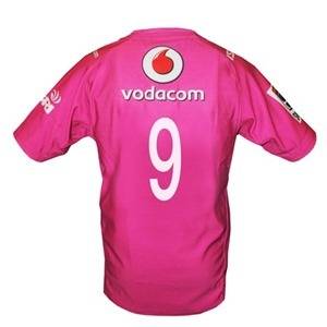 Vodacom Bulls SIGNED Pink Jersey #9