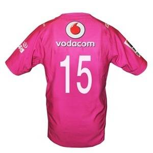 Vodacom Bulls SIGNED Pink Jersey #15