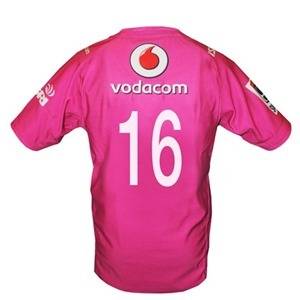 Vodacom Bulls SIGNED Pink Jersey #16