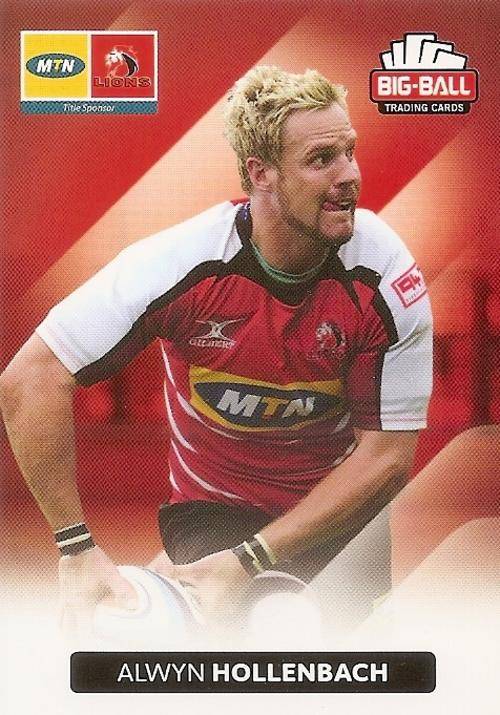 BIG BALL RUGBY COLLECTION  2012 - THE LIONS BASE CARD 111