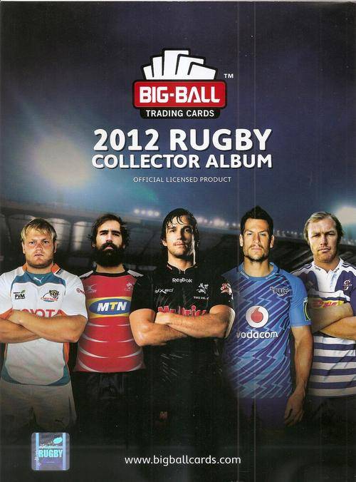 BIG BALL RUGBY COLLECTION 2012 - COMPLETE 248 CARD COLLECTION - IN OFFICIAL BINDER