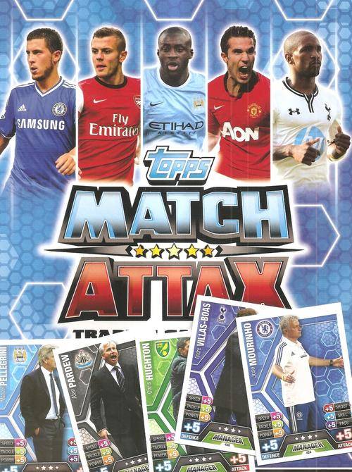 MATCH ATTAX 2013/14 - "MANAGER's " CARDS AVAILABLE - UK EDITION ONLY