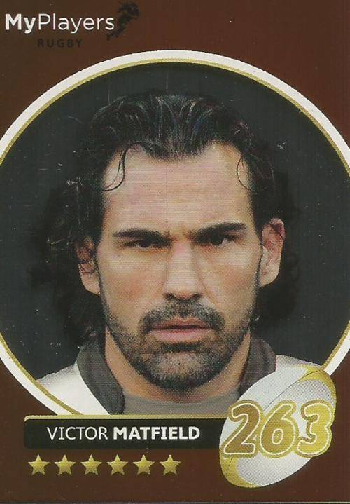 VICTOR MATFIELD - 2014 BIG BALL "HEROES COLLECTION" - "MY PLAYERS" FOIL CARD 167