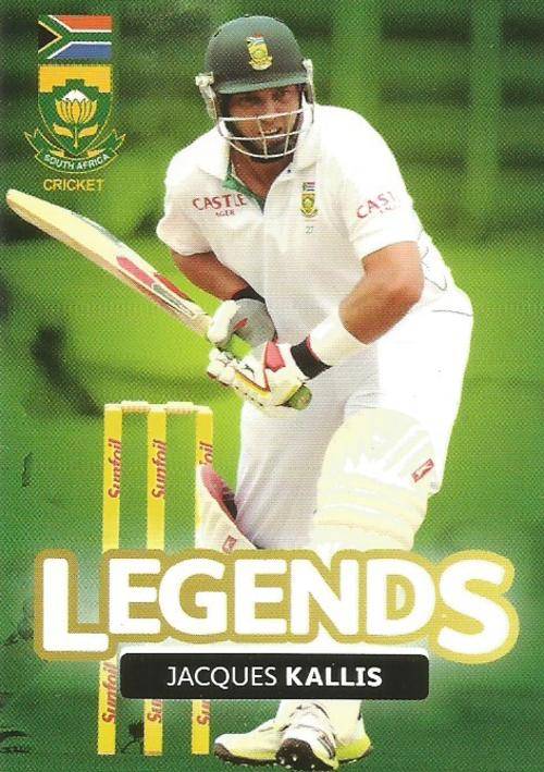 JACQUES KALLIS - 2014 BIG BALL `HEROES COLLECTION` - `LEGEND` TRADING CARD 121