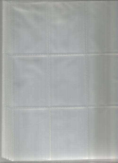 COLLECTORS "TRADING CARD" BINDER - 26 PAGES of 9 POCKETS - SUITABLE for all TRADING CARDS