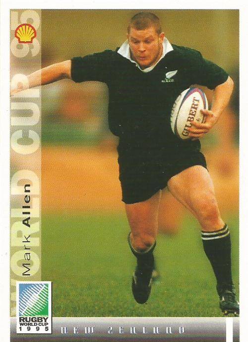 MARK ALLEN - SPORTS DECK "RUGBY WORLD CUP 95" -  BASE TRADING CARD 148