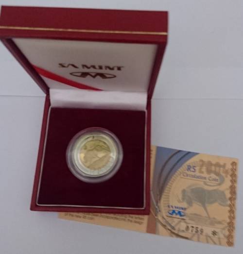 SA MINT 2004 BI-METAL - OOM PAUL MINT MARK - R5 UNCIRCULATED 759 of 3243
