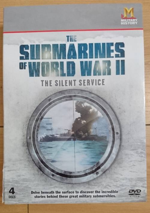 SUBMARINES - SUBMARINES of WORLD WAR II -  4 DISC DOCUMENTARY BOX SET