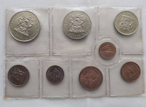 SA MINT - 1977 UNCIRCULATED MINT COIN PACK - SEALED