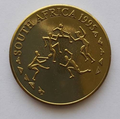 RUGBY WORLD CUP 1995 - WORLD CUP `COMMEMORATIVE MEDAL`