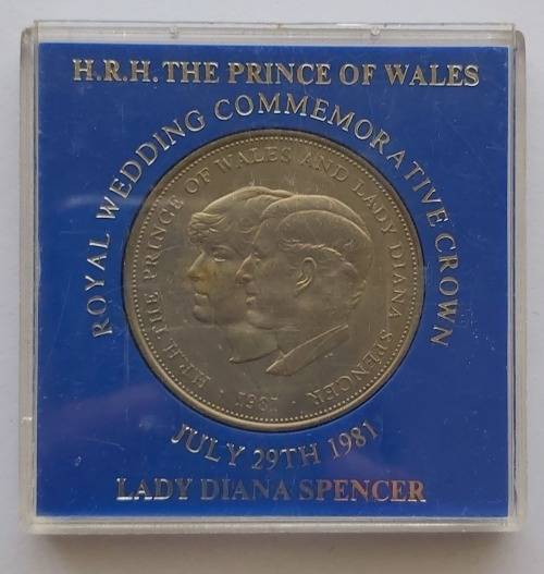 ROYAL WEDDING 1981 CROWN - IN SEALED CASE