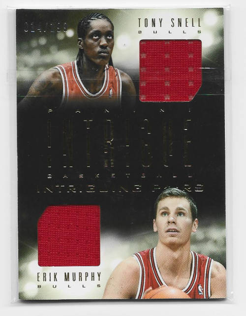 SNELL/MURPHY  - PANINI BASKETBALL `NBA 2013/14`- `INTRIGUE PAIRS` `JERSEY` TRADING CARD #199