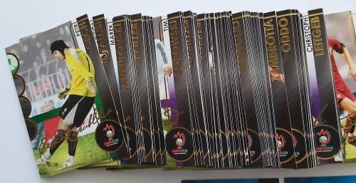 EURO 2008 PREMIUM - PANINI `UEFA EURO 2008 PREMIUM` COLLECTION - LOT of 146 `BASE` TRADING CARDS