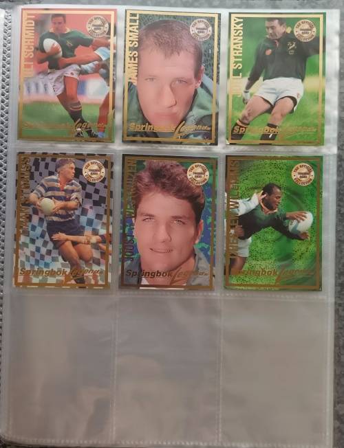 PANINI RUGBY CARD COLLECTION 1997 - Complete Set of 115 Trading Cards - Plus 27 Signed cards