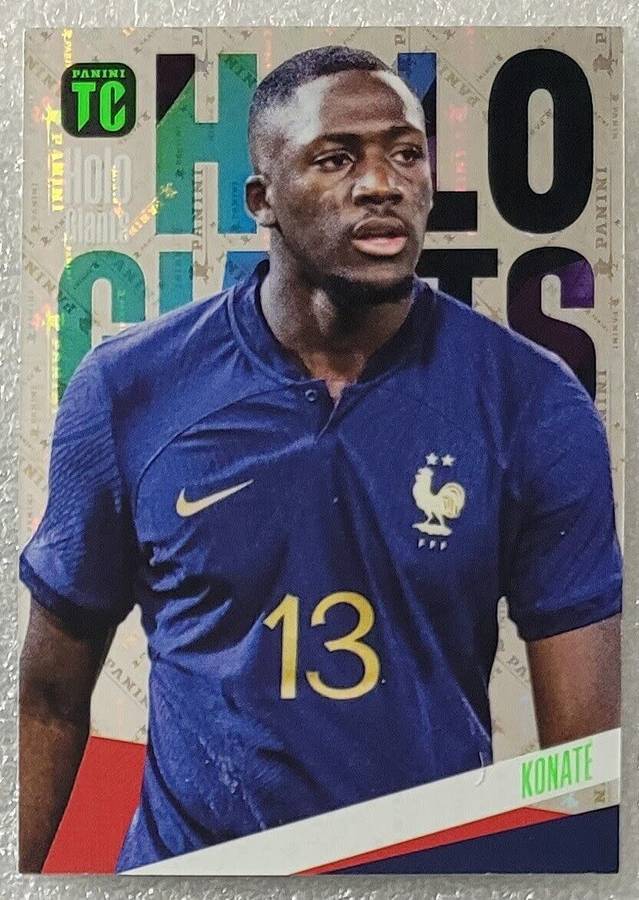 IBRA. KONATE - PANINI `TOP CLASS` 2024 - RARE FOIL `HOLO GIANT` TRADING CARD