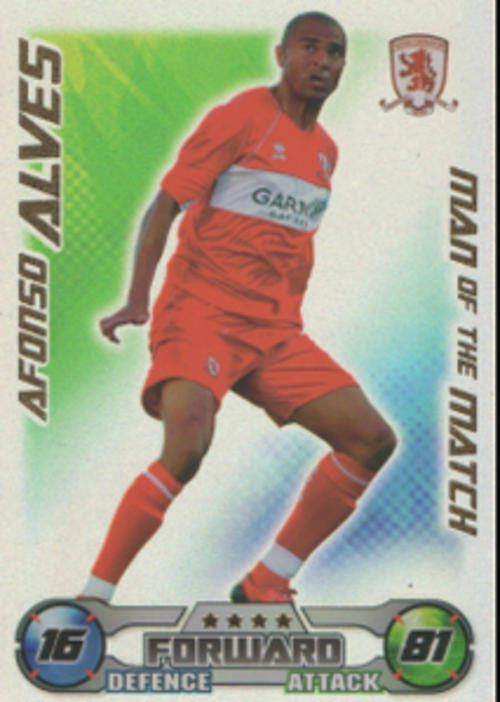 MATCH ATTAX 08/09 - AFONSO ALVES M/MATCH