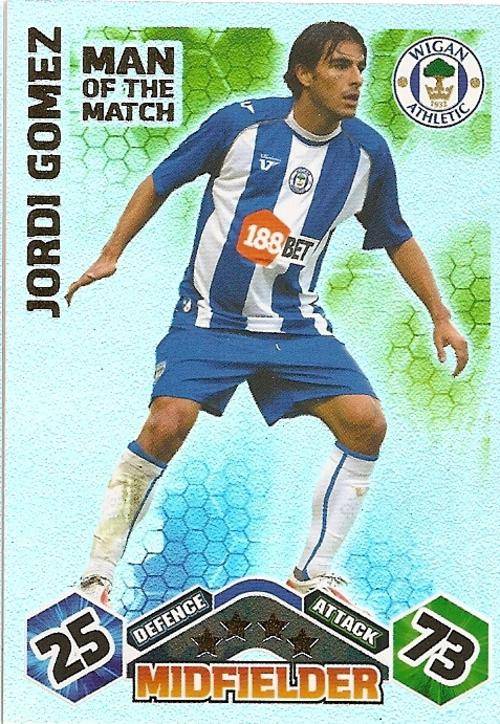MATCH ATTAX 09/10 - JORDI GOMEZ M/MATCH