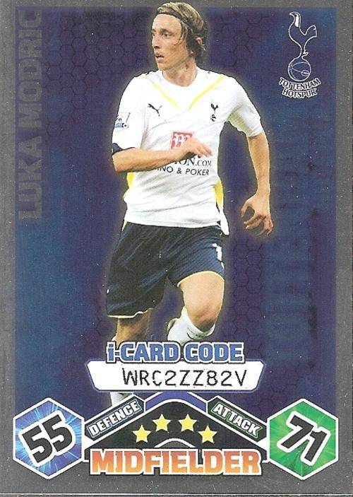 MATCH ATTAX 09/10 - LUKA MODRIC i CARD