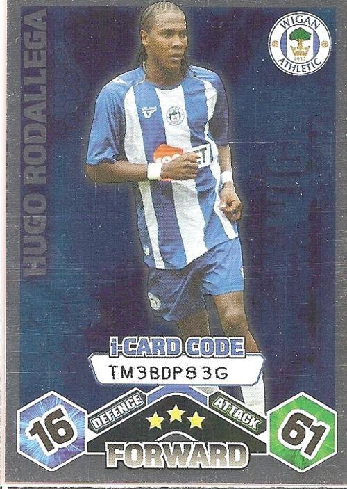 MATCH ATTAX 09/10 - HUGO RODALLEGA i CARD