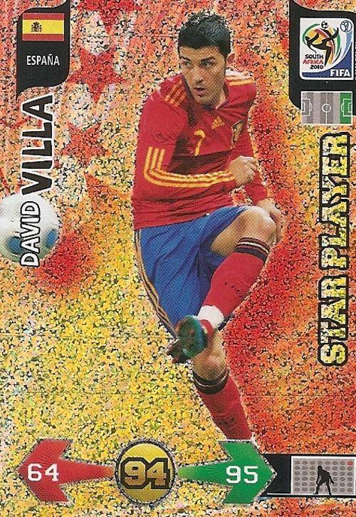 FIFA 2010 ADRENALYN XL - DAVID VILLA STAR PLAYER