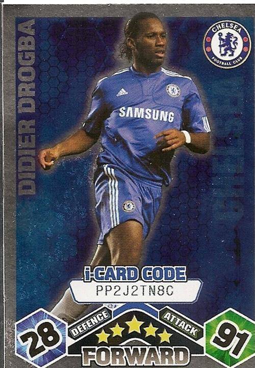 MATCH ATTAX EXTRA 09/10 - DIDDIER DROGBA iCARD