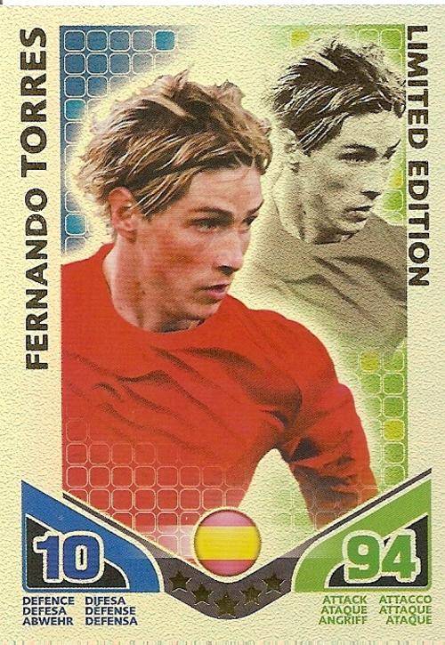 MATCH ATTAX WORLD STARS 2010 - FERNANDO TORRES LIMITED EDITION