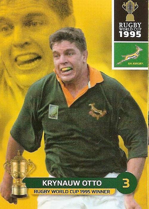 2011 RUGBY WORLD CUP COLLECTION - KRYNAUW OTTO BASE CARD 197