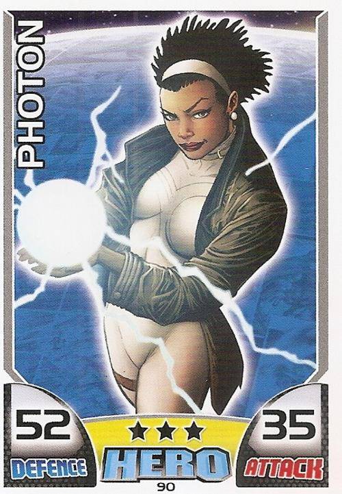 HERO ATTAX 2011 - MARVEL UNIVERSE - BASE CARD 90