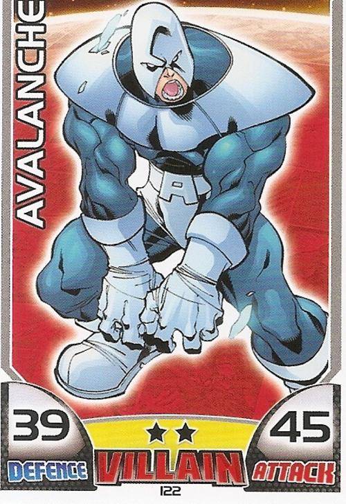 HERO ATTAX 2011 - MARVEL UNIVERSE - BASE CARD 122
