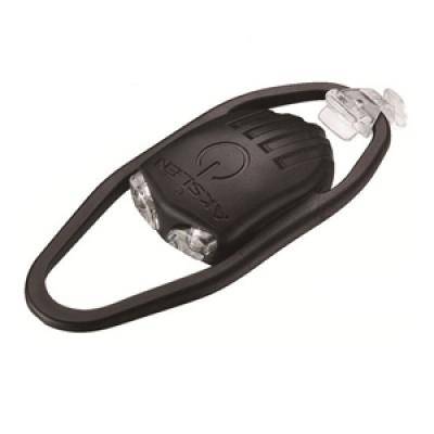 Bicycle twin LED light - easy strap on - no tools required