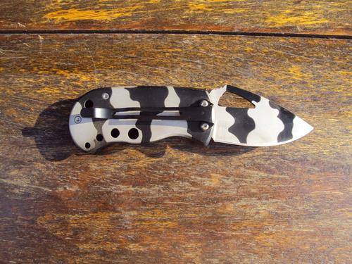Little Pot Belly Camo Pocket Knife