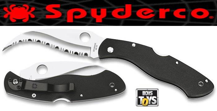 Spyderco - C12GS CIVILIAN RT SPYDER BLACK G10