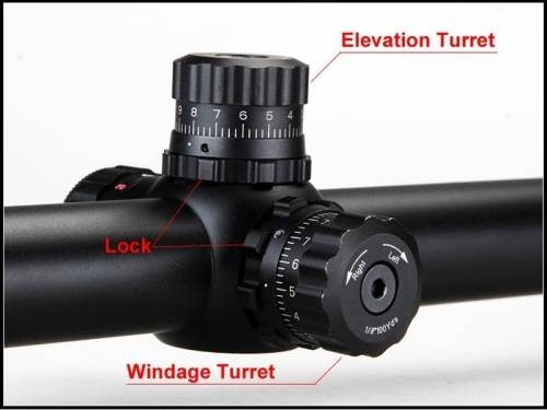 MARCOOL RIFLE SCOPE 6-24x50AOE , 1''