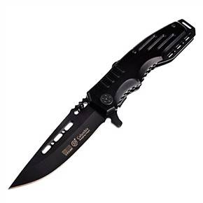 SR B428 Black Dark Ops Flick Knife