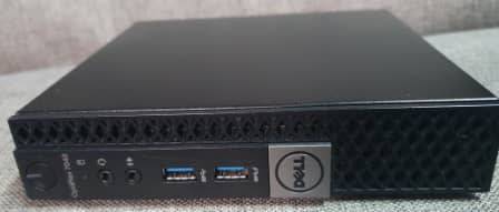 INTEL CORE i5 6TH GEN, DELL OPTIPLEX 7040 MICRO, 8GB DDR4 RAM, 128GB M.2 SSD +1000GB 2`5`HD