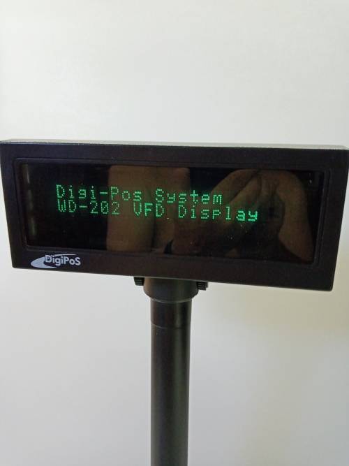 Customer display pole DIGIPOS WD202-E, used, please read discription.