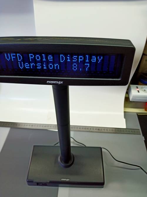 Customer display pole POSIFLEX PD-2600R-B  used, please read discription.