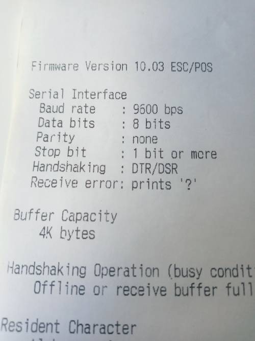 Printer Thermal EPSON TM-T88IV Refurbished.