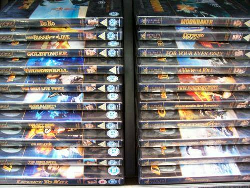 James Bond -  Complete DVD Collection in  007 Brief Case