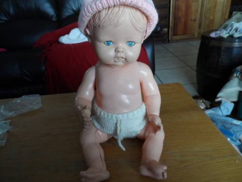 Vintage elvinco doll large