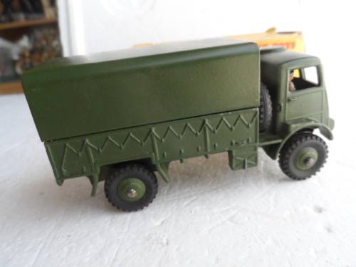 ORIGINAL MECCANO DINKY 623 ARMY COVERED WAGON [BEDFORD] [M43]