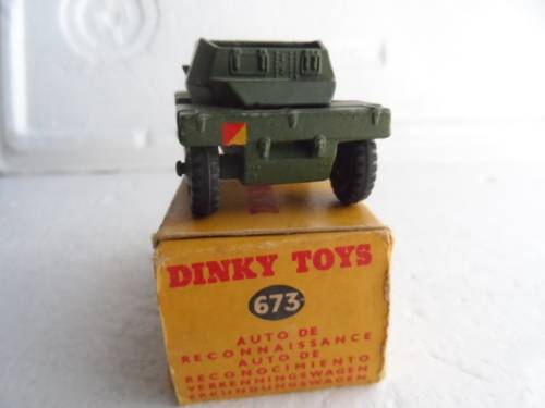 ORIGINAL MECCANO DINKY 673 SCOUT CAR [M45]
