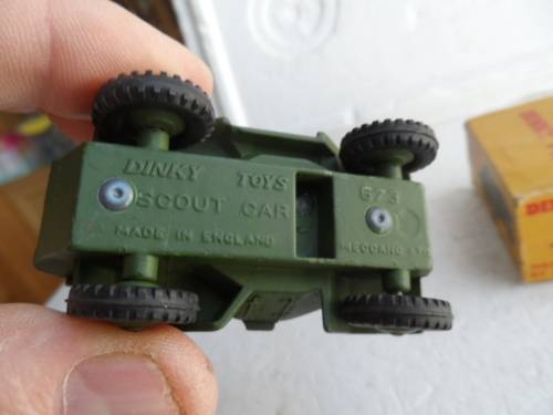 ORIGINAL MECCANO DINKY 673 SCOUT CAR [M45]