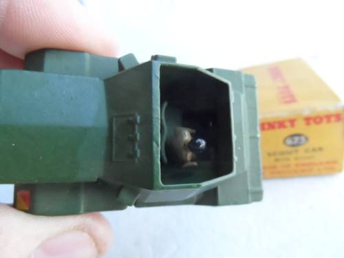 ORIGINAL MECCANO DINKY 673 SCOUT CAR [M45]